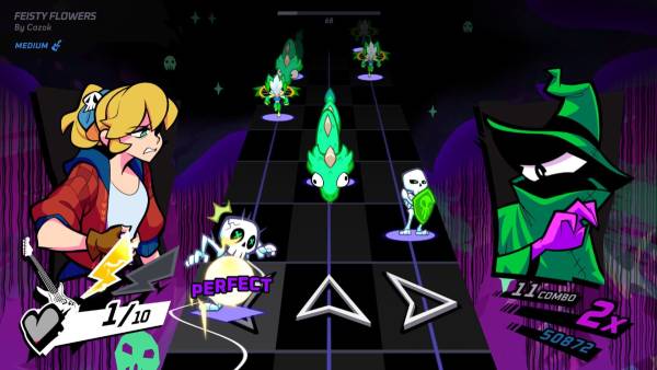 Rift of the NecroDancer: Everhood - "Feisty Flowers" screenshot