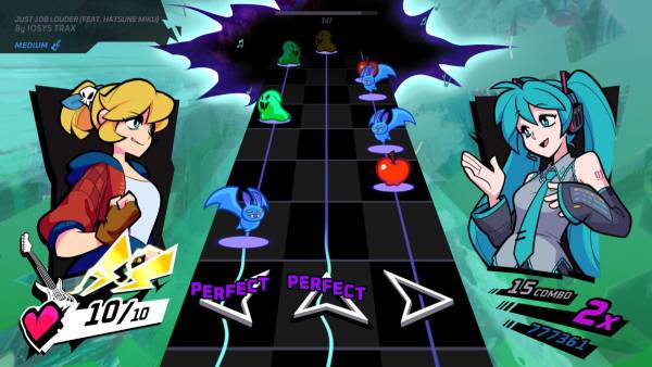 Rift of the NecroDancer: Hatsune Miku - "Just 1dB Louder" screenshot
