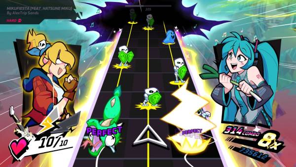 Rift of the NecroDancer: Hatsune Miku - "MikuFiesta" screenshot