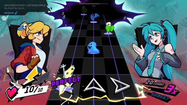 Rift of the NecroDancer: Hatsune Miku - "MikuFiesta" screenshot