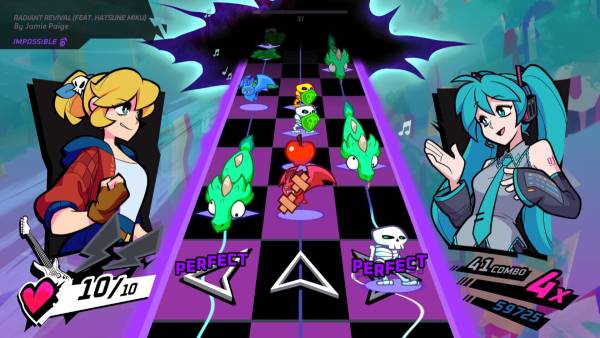 Rift of the NecroDancer: Hatsune Miku - "Radiant Revival" screenshot