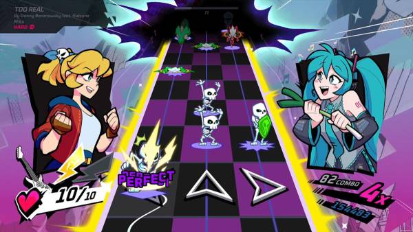 Rift of the NecroDancer: Hatsune Miku - "Too Real" screenshot