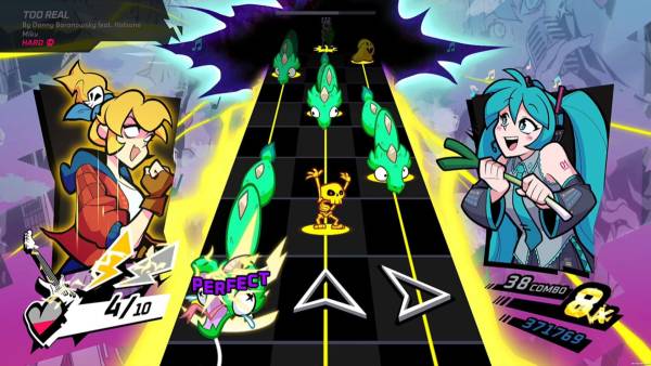 Rift of the NecroDancer: Hatsune Miku - "Too Real" screenshot