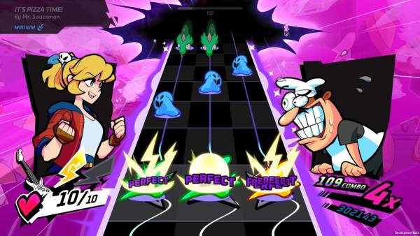 Rift of the NecroDancer: Pizza Tower - "It's Pizza Time!" screenshot