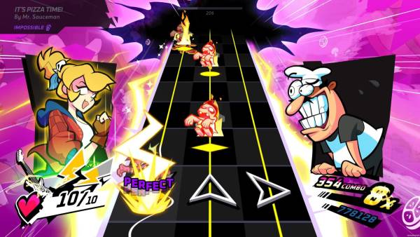 Rift of the NecroDancer: Pizza Tower - "It's Pizza Time!" screenshot