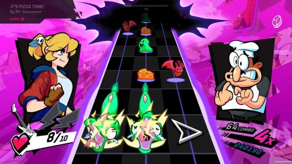 Rift of the NecroDancer: Pizza Tower - "It's Pizza Time!" screenshot