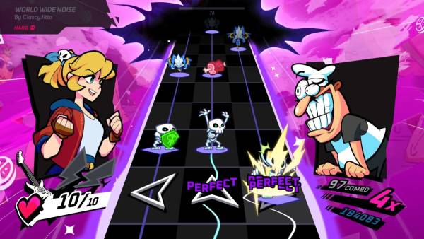 Rift of the NecroDancer: Pizza Tower - "World Wide Noise" screenshot