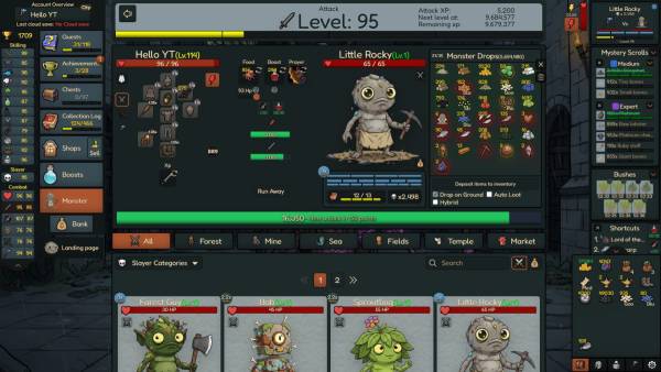 Rocky Idle screenshot