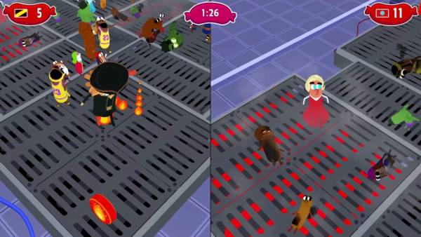 Sausage Wars: Burning Death screenshot