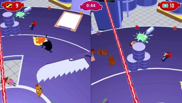 Sausage Wars: Laser Massacre screenshot