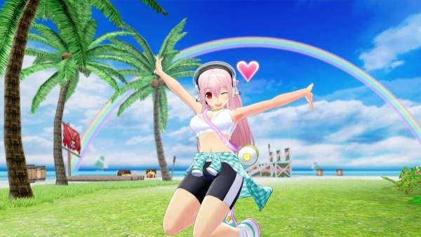 Senran Kagura: Peach Beach Splash - Super Sonico Character Pack screenshot