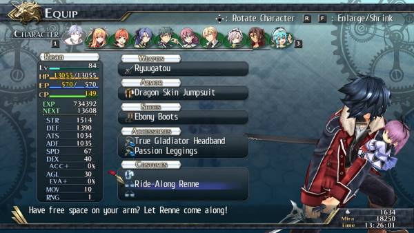 The Legend of Heroes: Trails of Cold Steel II - All Ride-Alongs screenshot