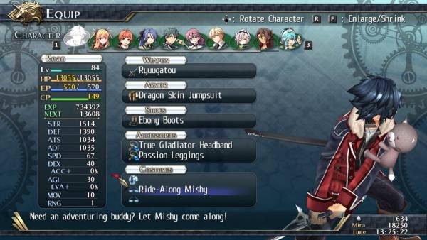 The Legend of Heroes: Trails of Cold Steel II - All Ride-Alongs screenshot