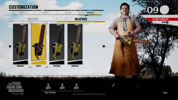 The Texas Chain Saw Massacre: Chainsaw Skin Variants screenshot