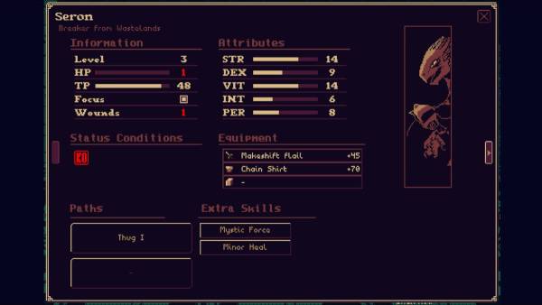 Thysiastery screenshot