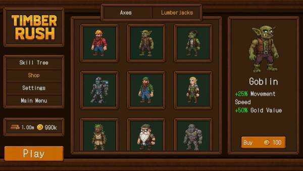 Timber Rush screenshot