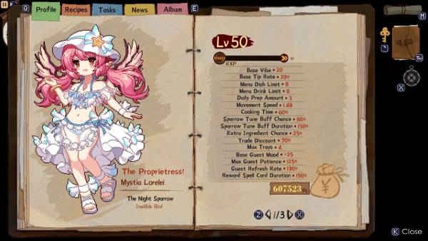Touhou Mystia's Izakaya DLC5 Pack: Makai & Lunar Capital screenshot