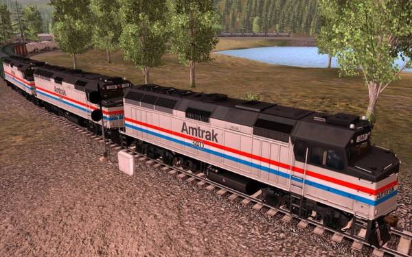 Trainz Railroad Simulator 2019: Amtrak F40PH 2 pack screenshot