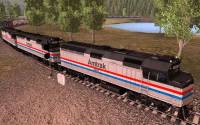Trainz Railroad Simulator 2019: Amtrak F40PH 2 pack screenshot thumbnail