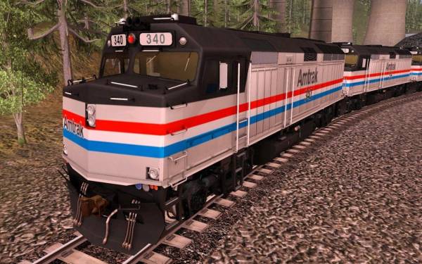 Trainz Railroad Simulator 2019: Amtrak F40PH 2 pack screenshot