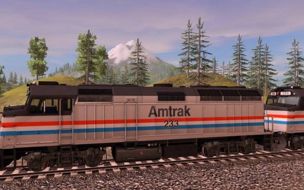 Trainz Railroad Simulator 2019: Amtrak F40PH 2 pack screenshot