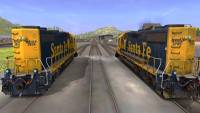Trainz Railroad Simulator 2019: ATSF GP38-2 Santa FE screenshot thumbnail