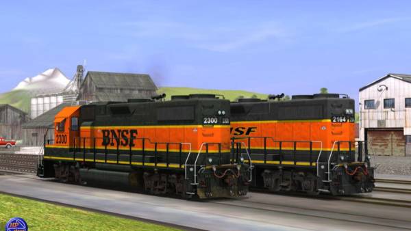 Trainz Railroad Simulator 2019: BNSF GP38-2 Pumpkins screenshot