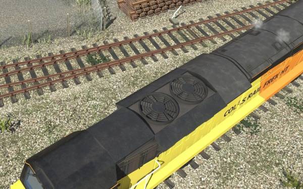 Trainz Railroad Simulator 2019: British Rail Class 70 - Colas Rail screenshot