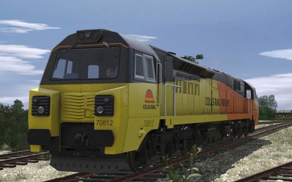 Trainz Railroad Simulator 2019: British Rail Class 70 - Colas Rail screenshot