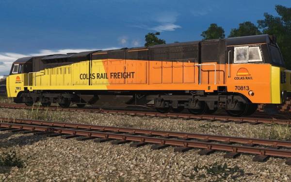 Trainz Railroad Simulator 2019: British Rail Class 70 - Colas Rail screenshot