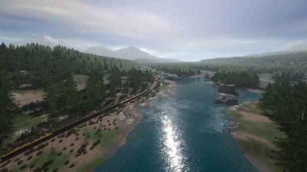 Trainz Railroad Simulator 2019: Canadian Rocky Mountains - Golden, BC screenshot