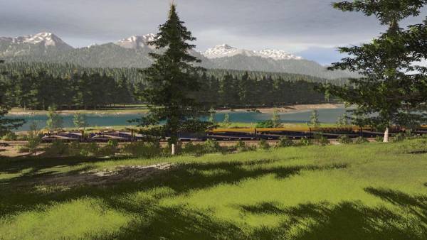 Trainz Railroad Simulator 2019: Canadian Rocky Mountains - Golden, BC screenshot