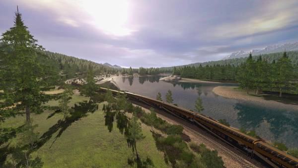Trainz Railroad Simulator 2019: Canadian Rocky Mountains - Golden, BC screenshot
