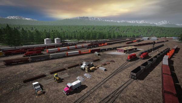 Trainz Railroad Simulator 2019: Canadian Rocky Mountains - Golden, BC screenshot