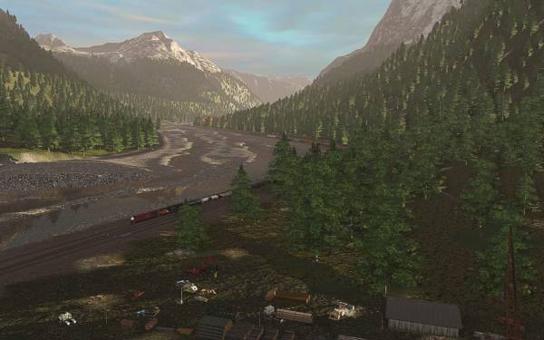 Trainz Railroad Simulator 2019: Canadian Rocky Mountains Ottertail to Castle Jct screenshot