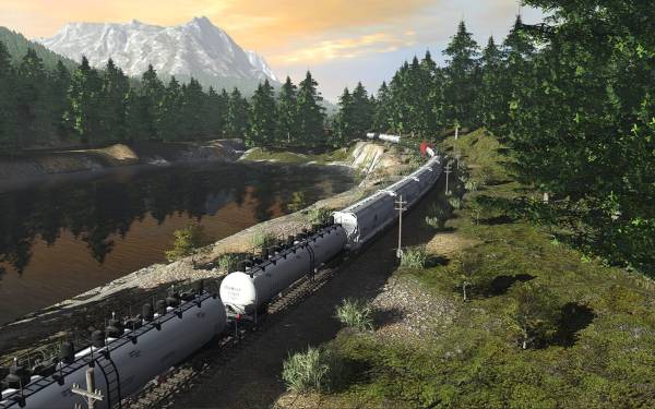 Trainz Railroad Simulator 2019: Canadian Rocky Mountains Ottertail to Castle Jct screenshot