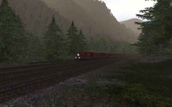 Trainz Railroad Simulator 2019: Canadian Rocky Mountains Viktor Lake to Ross Peak and Glacier screenshot