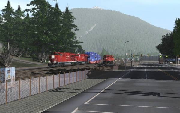 Trainz Railroad Simulator 2019: Canadian Rocky Mountains Viktor Lake to Ross Peak and Glacier screenshot