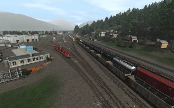 Trainz Railroad Simulator 2019: Canadian Rocky Mountains Viktor Lake to Ross Peak and Glacier screenshot