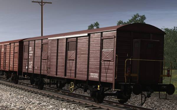 Trainz Railroad Simulator 2019: CFR Marfa Gbs/Gbgs Freight Car Pack screenshot