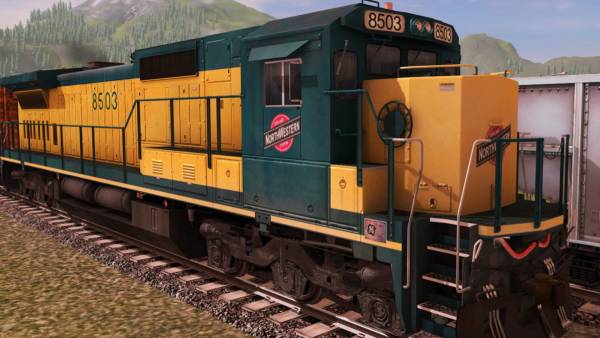 Trainz Railroad Simulator 2019: Chicago & North Western GE C40-8 screenshot