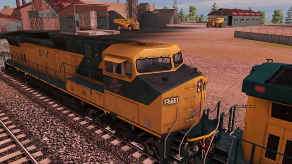 Trainz Railroad Simulator 2019: Chicago North Western GE Dash 9 44CW screenshot