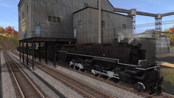 Trainz Railroad Simulator 2019: C&O 2-6-6-6 H8 - New River Mining Coal Run screenshot