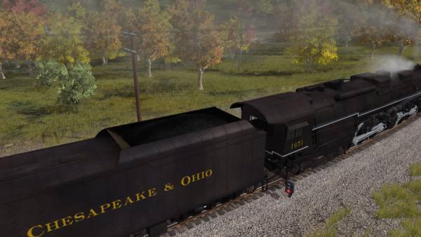 Trainz Railroad Simulator 2019: C&O 2-6-6-6 H8 - New River Mining Coal Run screenshot