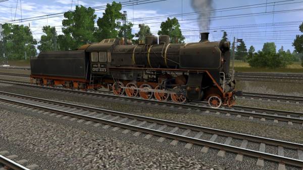 Trainz Railroad Simulator 2019: CO17-3373 Russian Loco and Tender screenshot