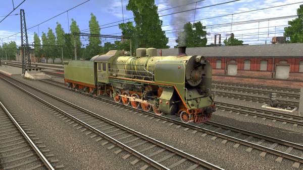 Trainz Railroad Simulator 2019: CO17-4171 Russian Loco and Tender screenshot