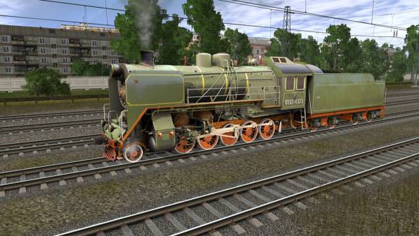 Trainz Railroad Simulator 2019: CO17-4171 Russian Loco and Tender screenshot