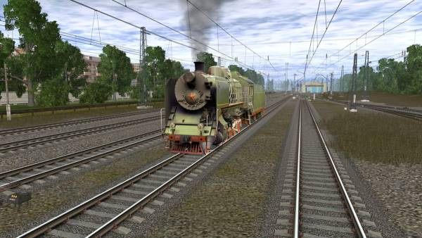Trainz Railroad Simulator 2019: CO17-4171 Russian Loco and Tender screenshot