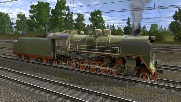 Trainz Railroad Simulator 2019: CO17-4171 Russian Loco and Tender screenshot