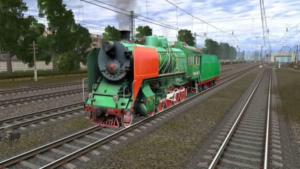 Trainz Railroad Simulator 2019: CO17-4173 Russian Loco and Tender screenshot